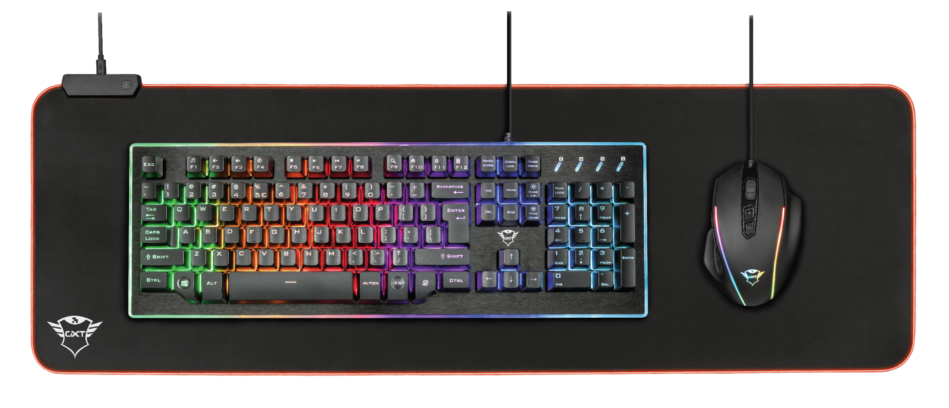 Mousepad Gamer Trust Gxt 764 Glide Flex Rgb XXL Negro – imagen 3