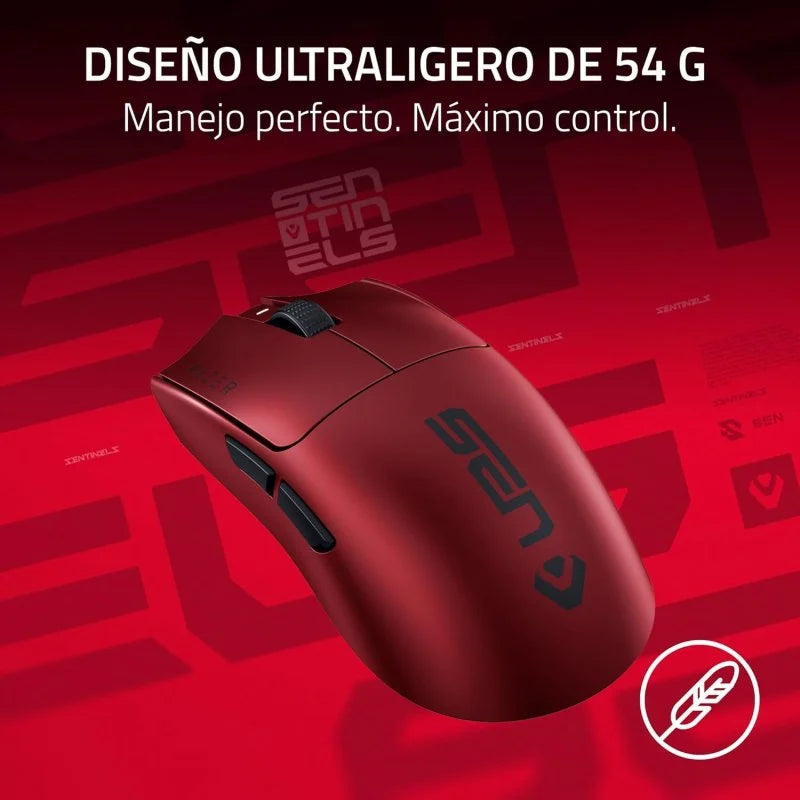 Mouse Gamer Razer Inalambrico Viper 3 Pro Sentinels Frml Rojo – imagen 4