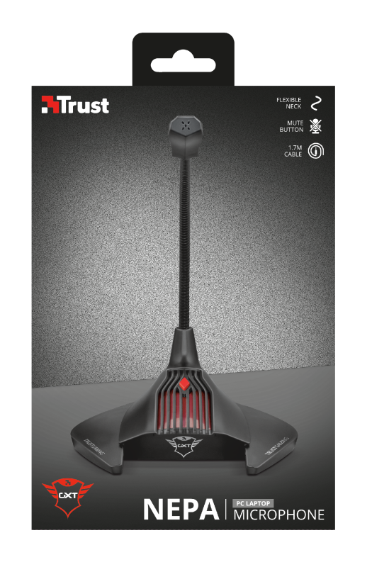 Microfono Gamer Trust Gxt 239 Nepa Negro – imagen 5