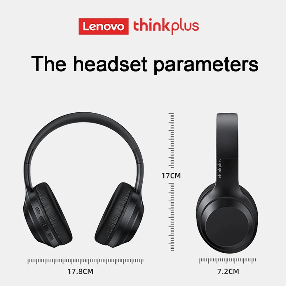 Audífonos Bluetooth Lenovo Th10 Negro – imagen 2