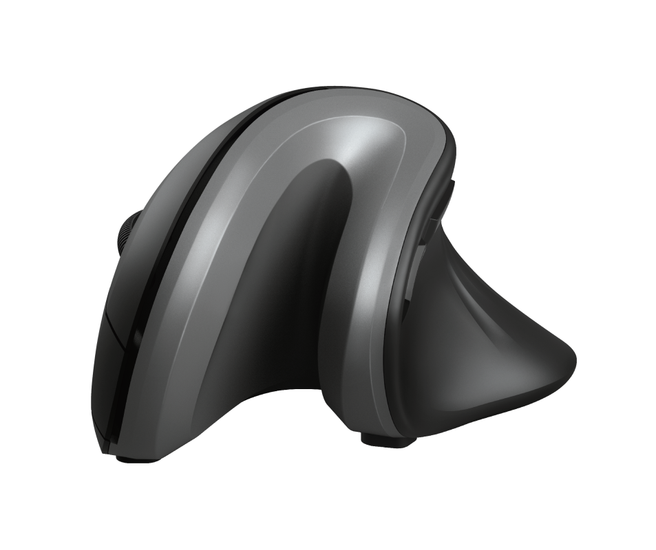 Mouse Inalámbrico Ergonomico Trust Verro Negro – imagen 2