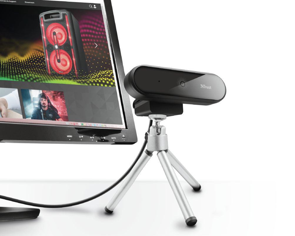Webcam Trust Tyro Usb Full HD Negro – imagen 4