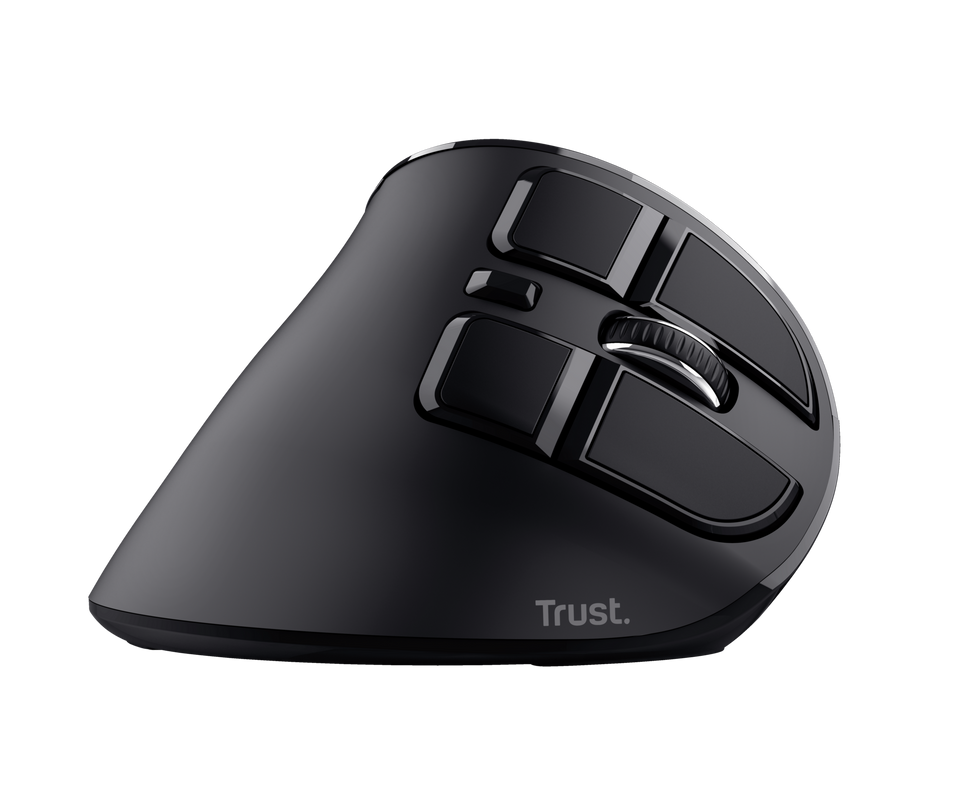 Mouse Inalambrico Recargable Trust Ergo Voxx Negro – imagen 4