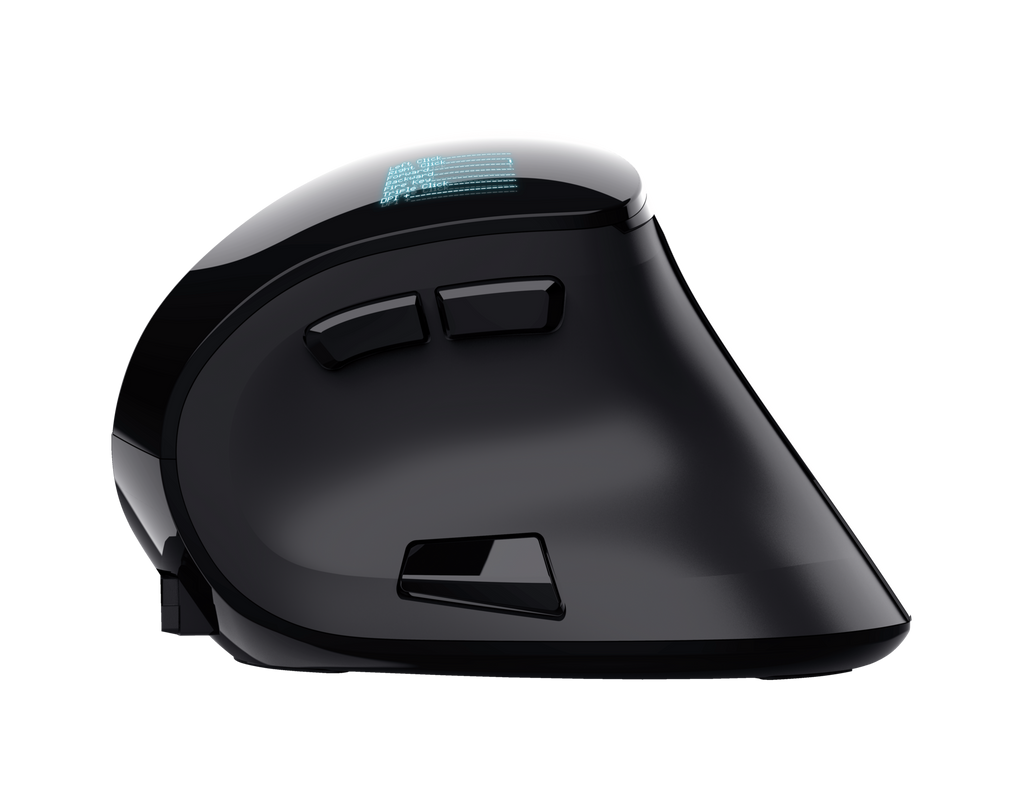 Mouse Inalambrico Recargable Trust Ergo Voxx Negro – imagen 3