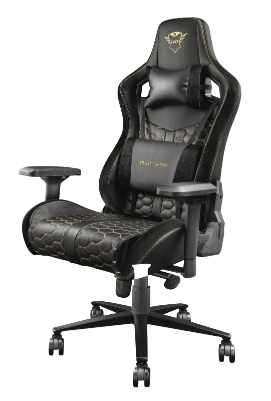 Silla Gamer Trust Gxt 712 Resto Pro Negra – imagen 2