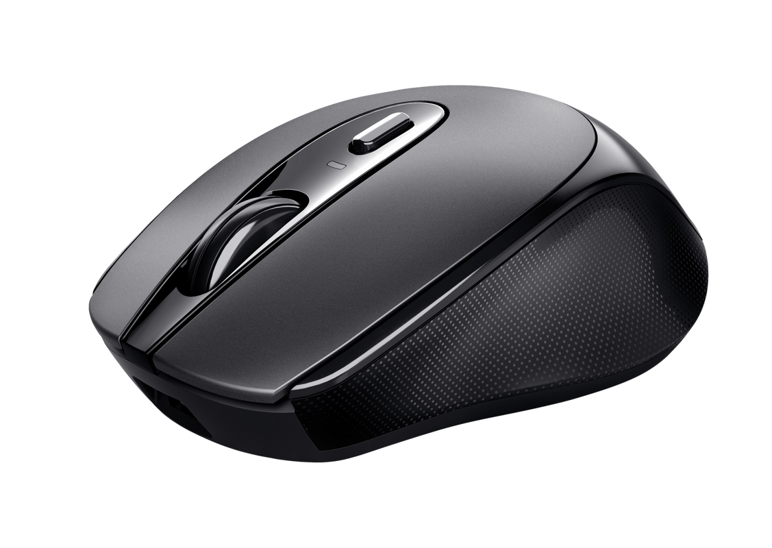 Mouse Inalambrico Trust Zaya Wrl 1600 Dpi Negro – imagen 2