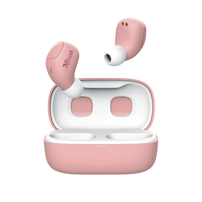 Audifonos Bluetooth Trust Nika Compact Rosado – imagen 5