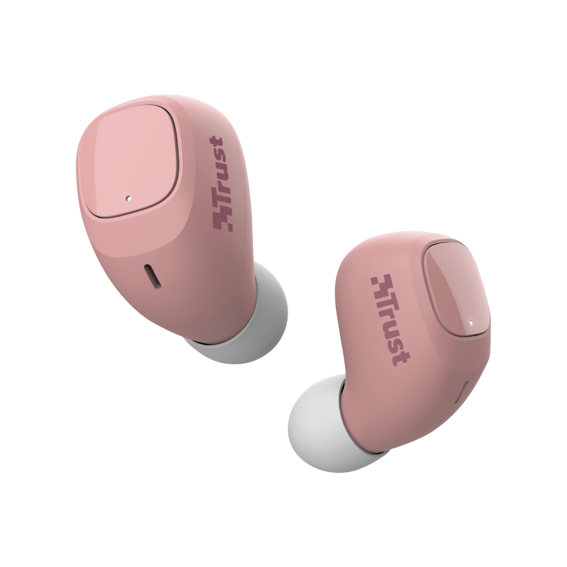 Audifonos Bluetooth Trust Nika Compact Rosado – imagen 2