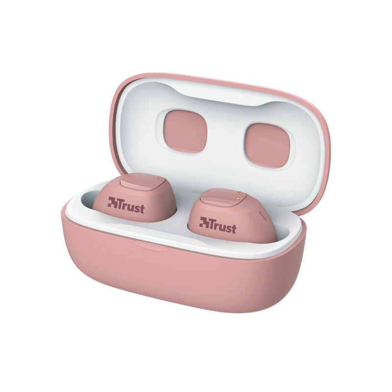 Audifonos Bluetooth Trust Nika Compact Rosado – imagen 3
