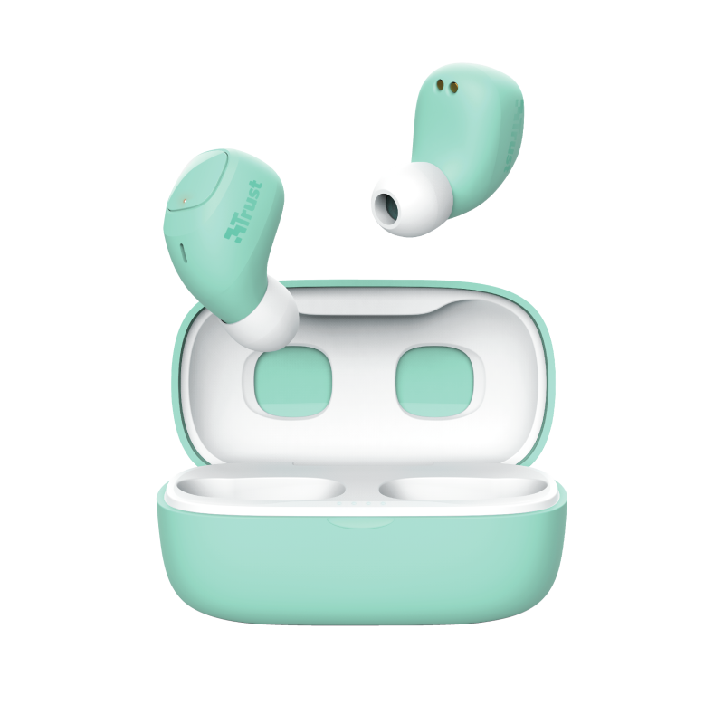 Audifonos Bluetooth Trust Nika Compact Verde – imagen 2