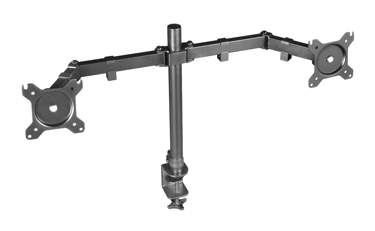 Soporte Para Monitor Trust Gxt 1120 Mara Dual Negro – imagen 4