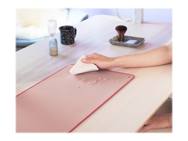 Mousepad Logitech Desk Mat Studio Series 70x30 cm Rosado – imagen 4