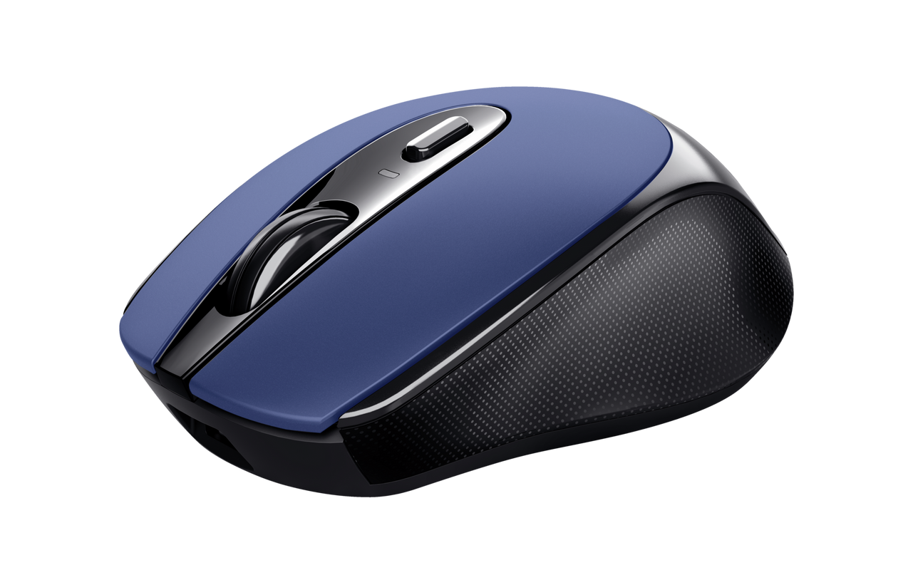 Mouse Inalambrico Trust Zaya Wrl 1600 Dpi Azul – imagen 2