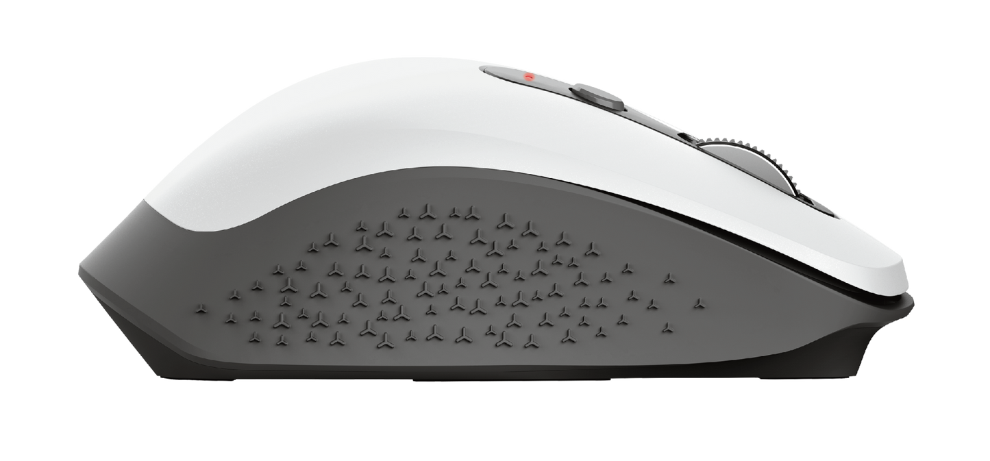 Mouse Inalámbrico Recargable Trust Ozaa Blanco – imagen 5