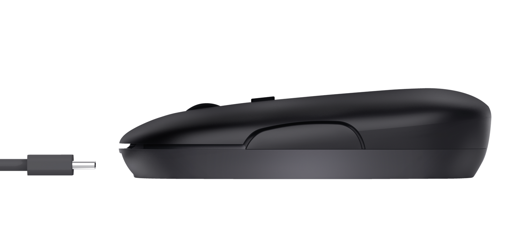 Mouse Inalambrico Bluetooth Trust Puck Dual Recargable Negro – imagen 2