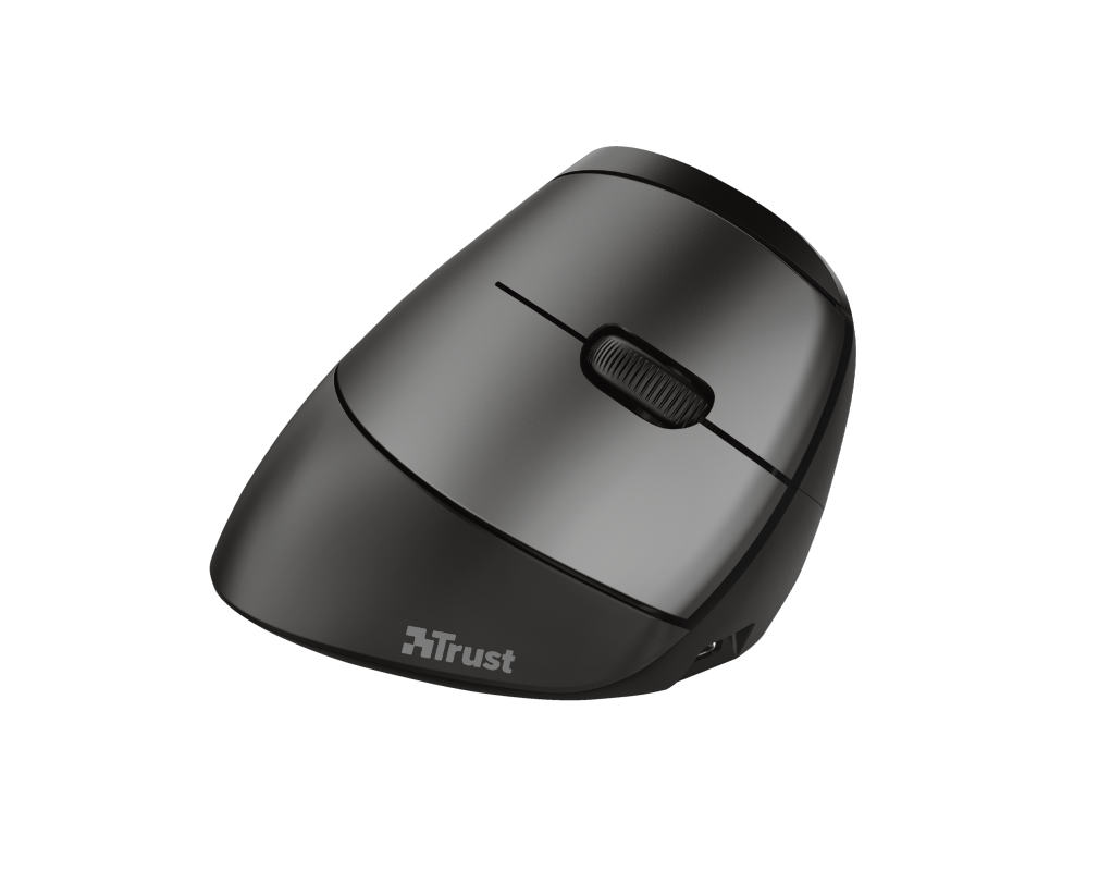 Mouse Inalámbrico Ergonomico Trust Bayo Negro – imagen 2