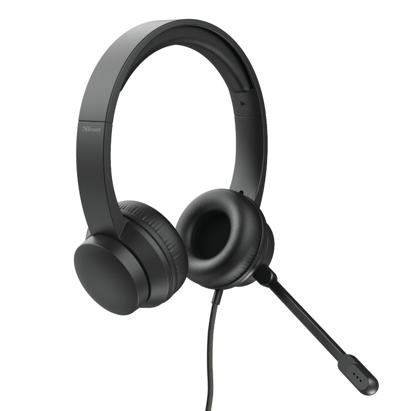 Audifono Con Microfono Trust Rydo Pc Negro – imagen 3