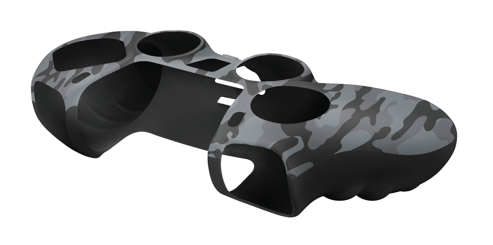 Protector Silicona Skin Joystick Ps5 Trust Negro Militar – imagen 3