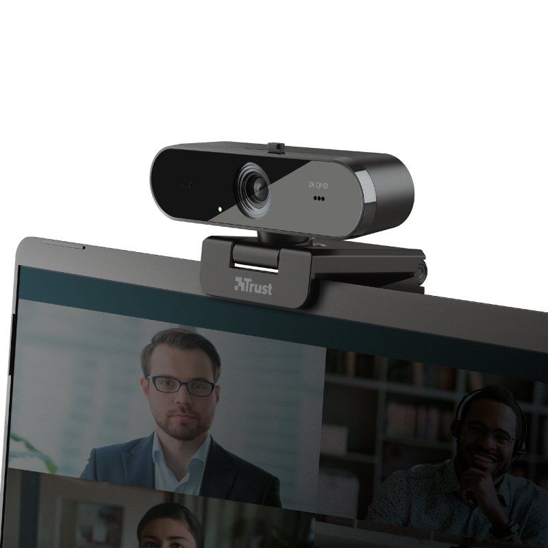 Webcam Trust Taxon Webcam QHD 2k Usb Negro – imagen 3