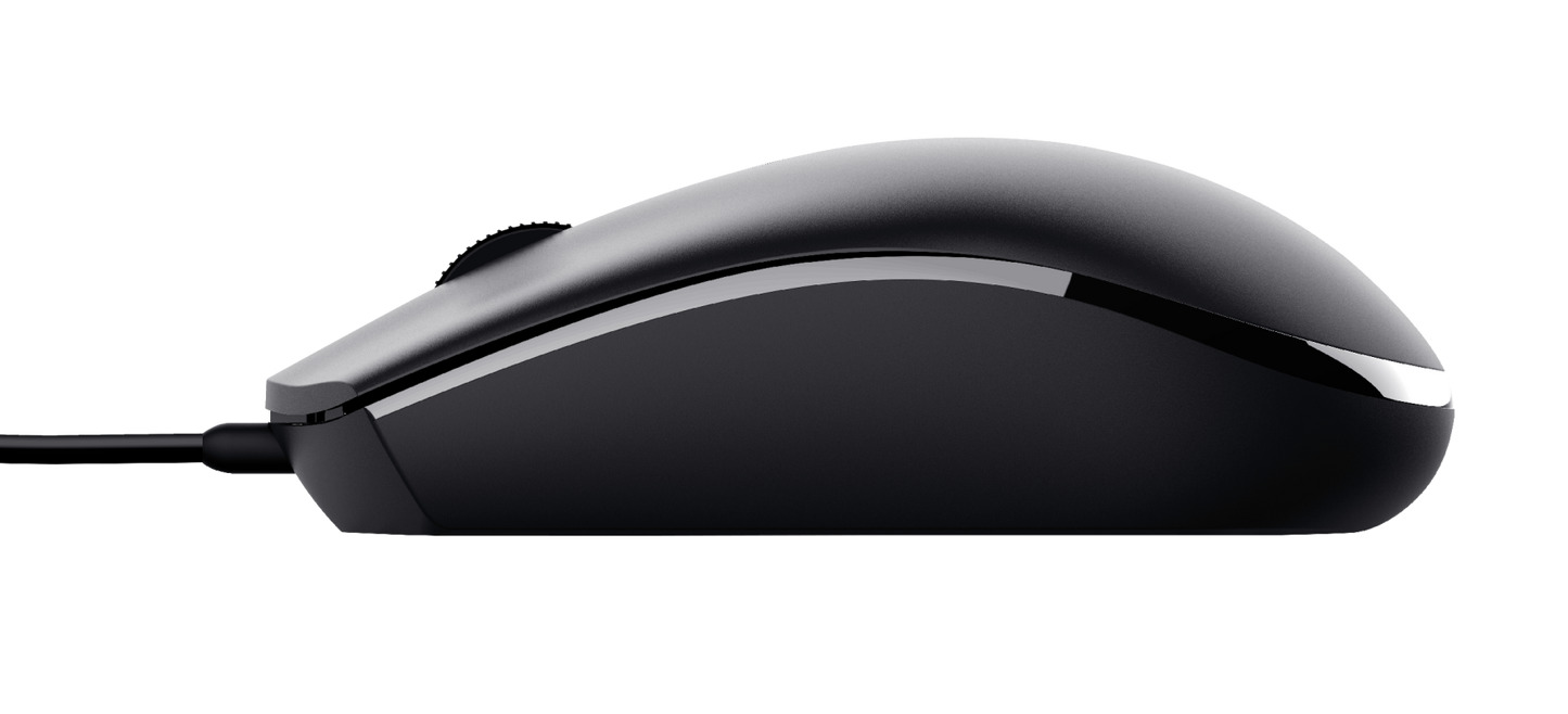 Mouse Trust Basi Negro – imagen 2