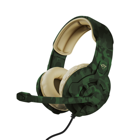Audifonos Gamer Trust Gxt Radius Gxt 411c Jack 3.5mm Camu