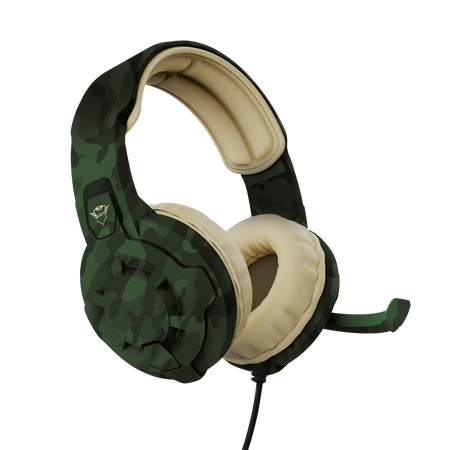 Audifonos Gamer Trust Gxt Radius Gxt 411c Jack 3.5mm Camu – imagen 2