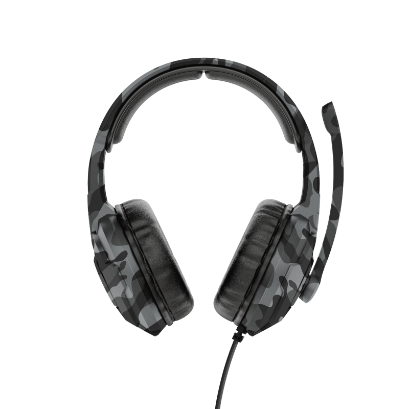 Audifonos Gamer Trust Gxt 411k Radius Pc Ps4 Switch Xbox Camu Negro – imagen 5