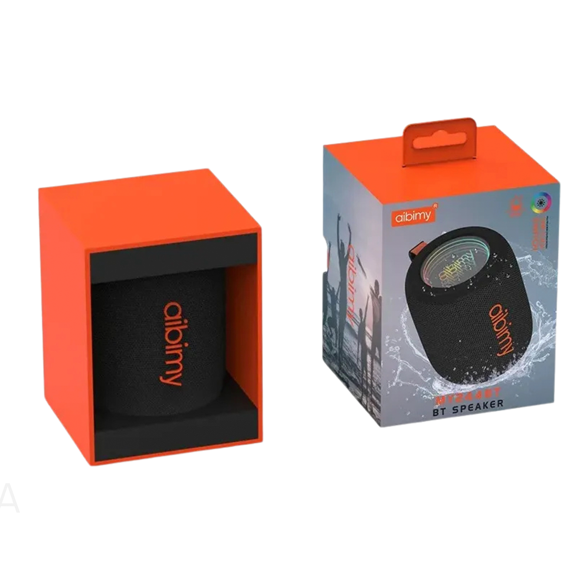 Parlante Inalambrico Bluetooth Aibimy Pequeño My244bt Negro