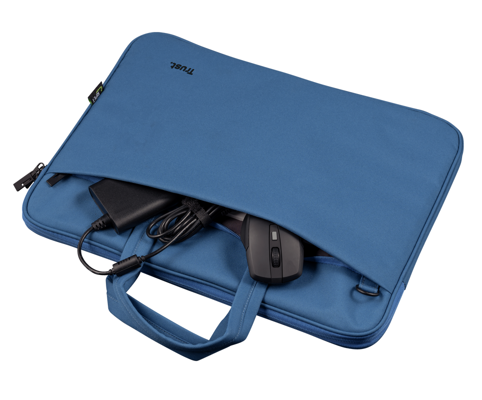 Bolso Notebook 16 Pulgadas Trust Bologna Azul – imagen 3
