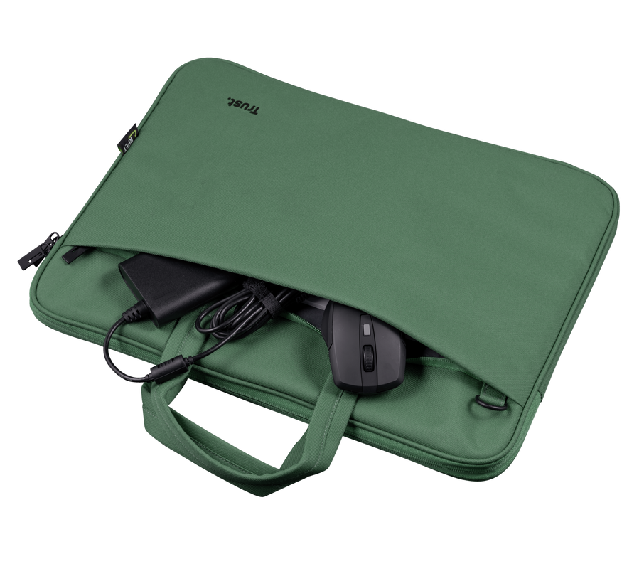 Bolso Notebook 16 Pulgadas Trust Bologna Verde – imagen 4