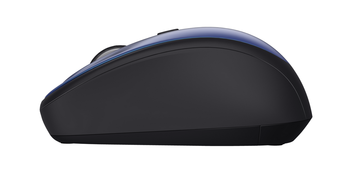Mouse Inalambrico Silencioso Trust Yvi+ Azul – imagen 3