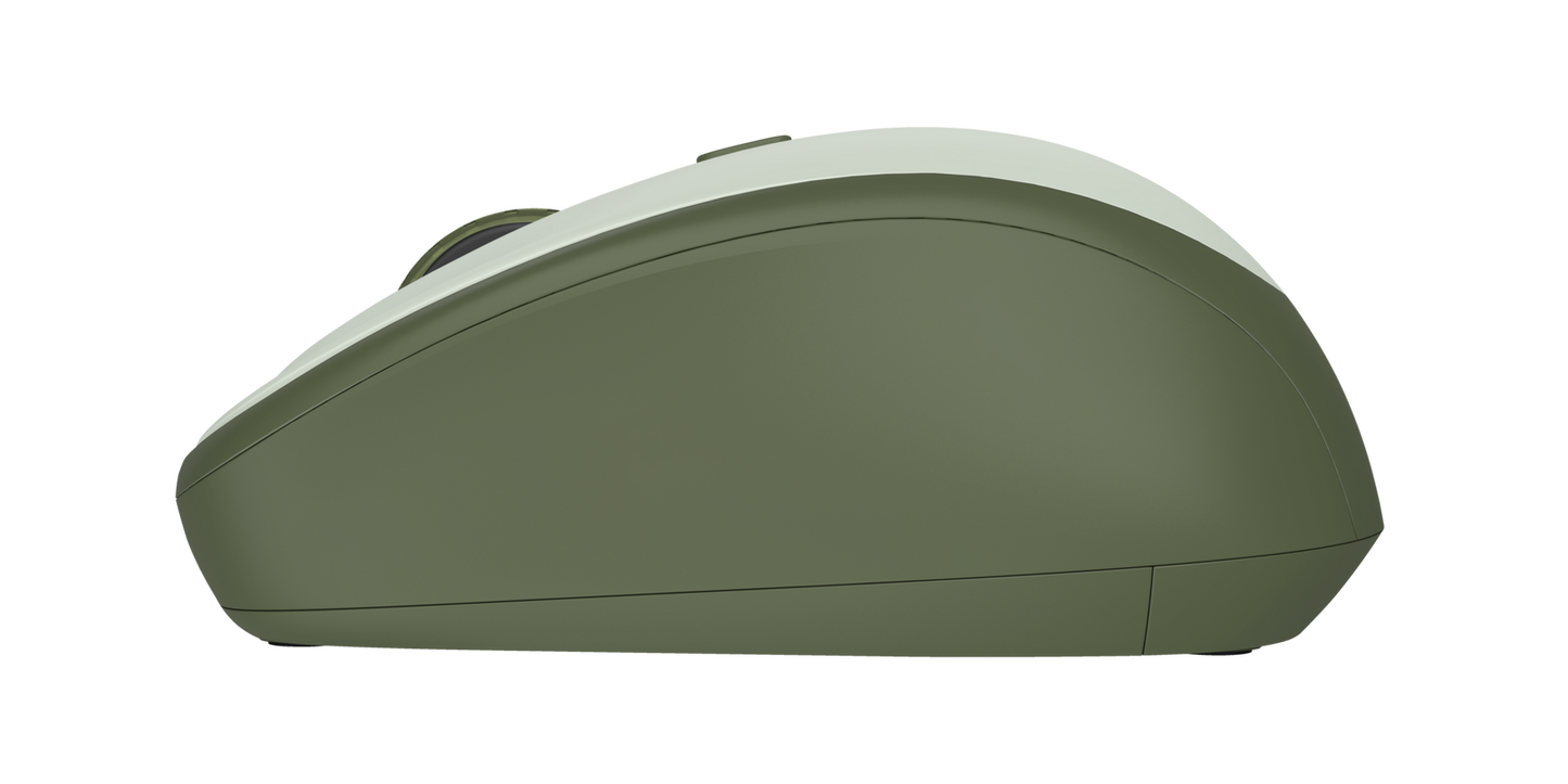 Mouse Inalambrico Silencioso Trust Yvi+ Verde – imagen 3