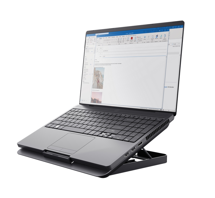 Ventilador Notebook Trust Exto Gris – imagen 3
