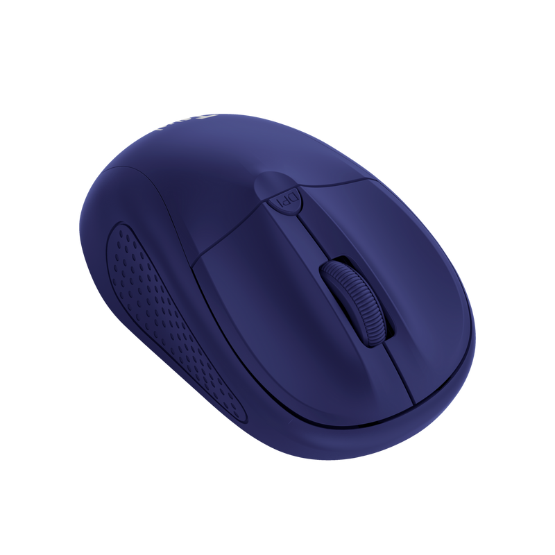 Mouse Inalambrico Trust Primo Matt 1600 Dpi Azul – imagen 3