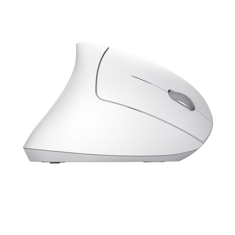 Mouse Vertical Ergonómico Inalámbrico Trust Verto Blanco – imagen 4