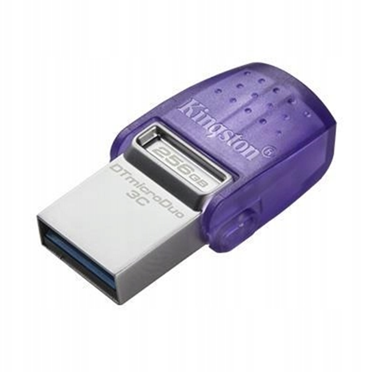 Pendrive Kingston Datatraveler Microduo 3c 256 Gb 3.2 Morado