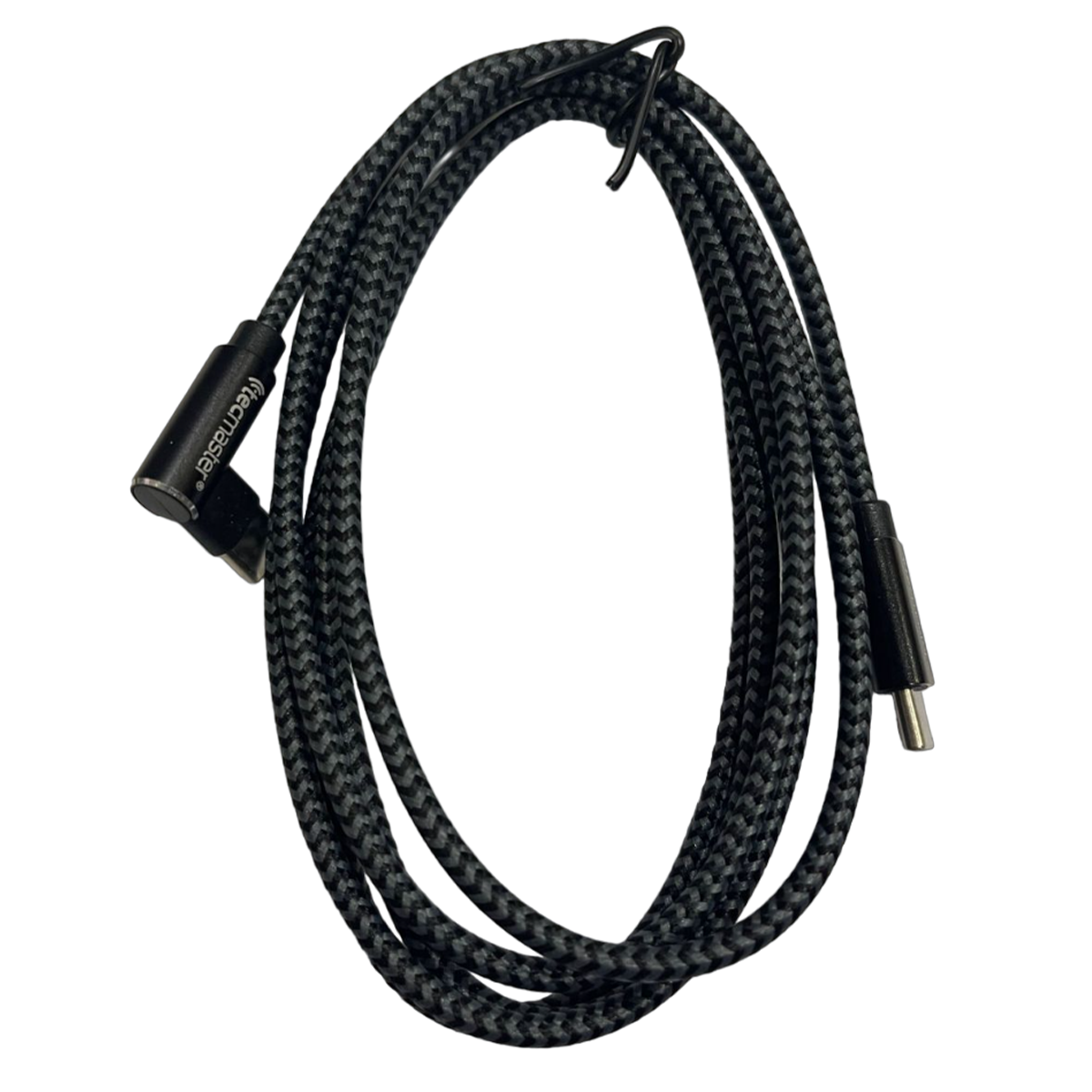 Cable Tipo C a Tipo C 60W 1.5 Metros Tecmaster Negro – imagen 2