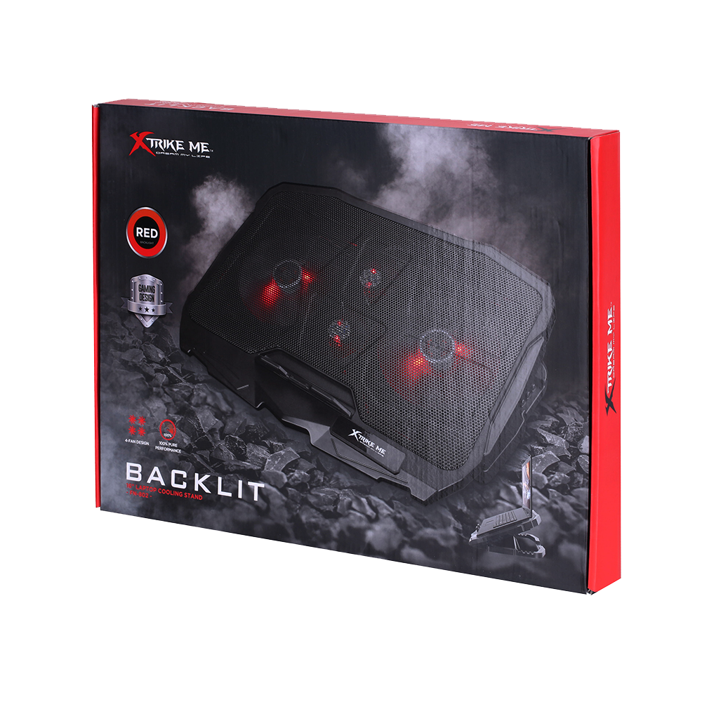 Ventilador Notebook Gamer Xtrike Me Fn-802 Negro – imagen 2