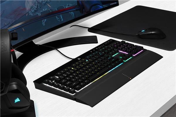 Kit Gamer Corsair Teclado K55 Pro + Katar Pro CH-9226965-SP Negro – imagen 2