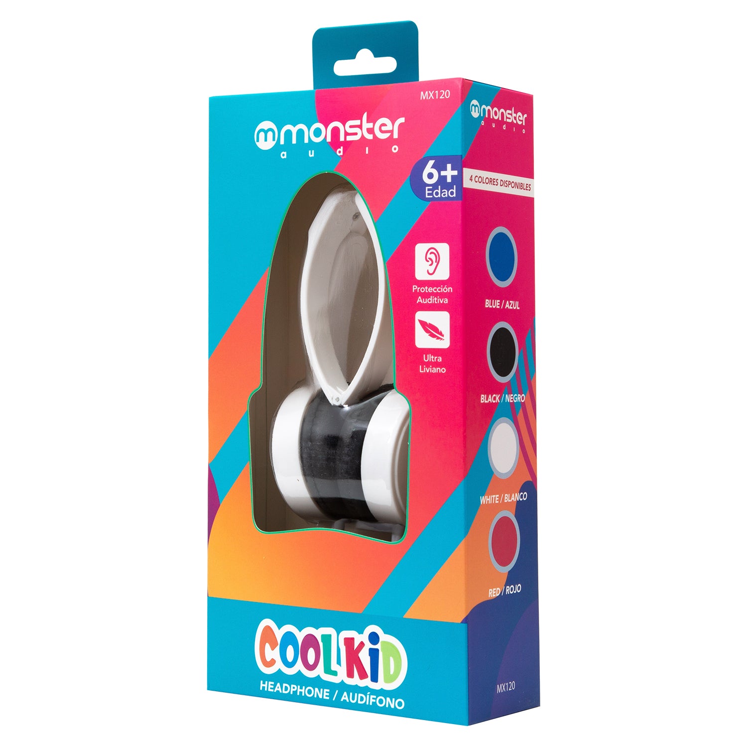 Audífonos Para Niños Monster Coolkid Blanco – imagen 2