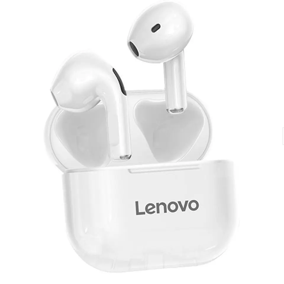 Audífonos In Ear Bluetooth Lenovo Lp40 Blanco
