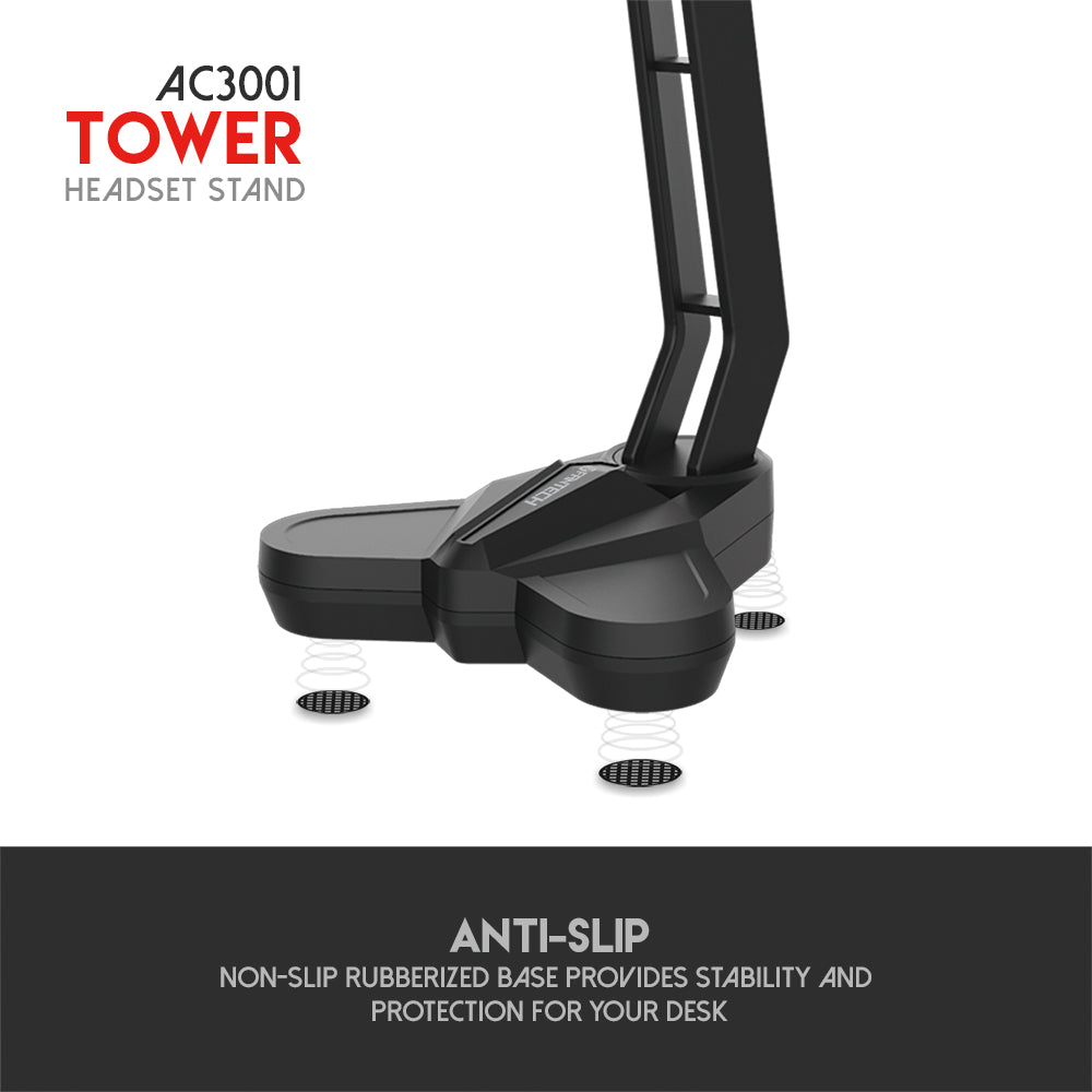 Base Stand Audifonos Gamer Fantech Ac3001 Negro – imagen 3