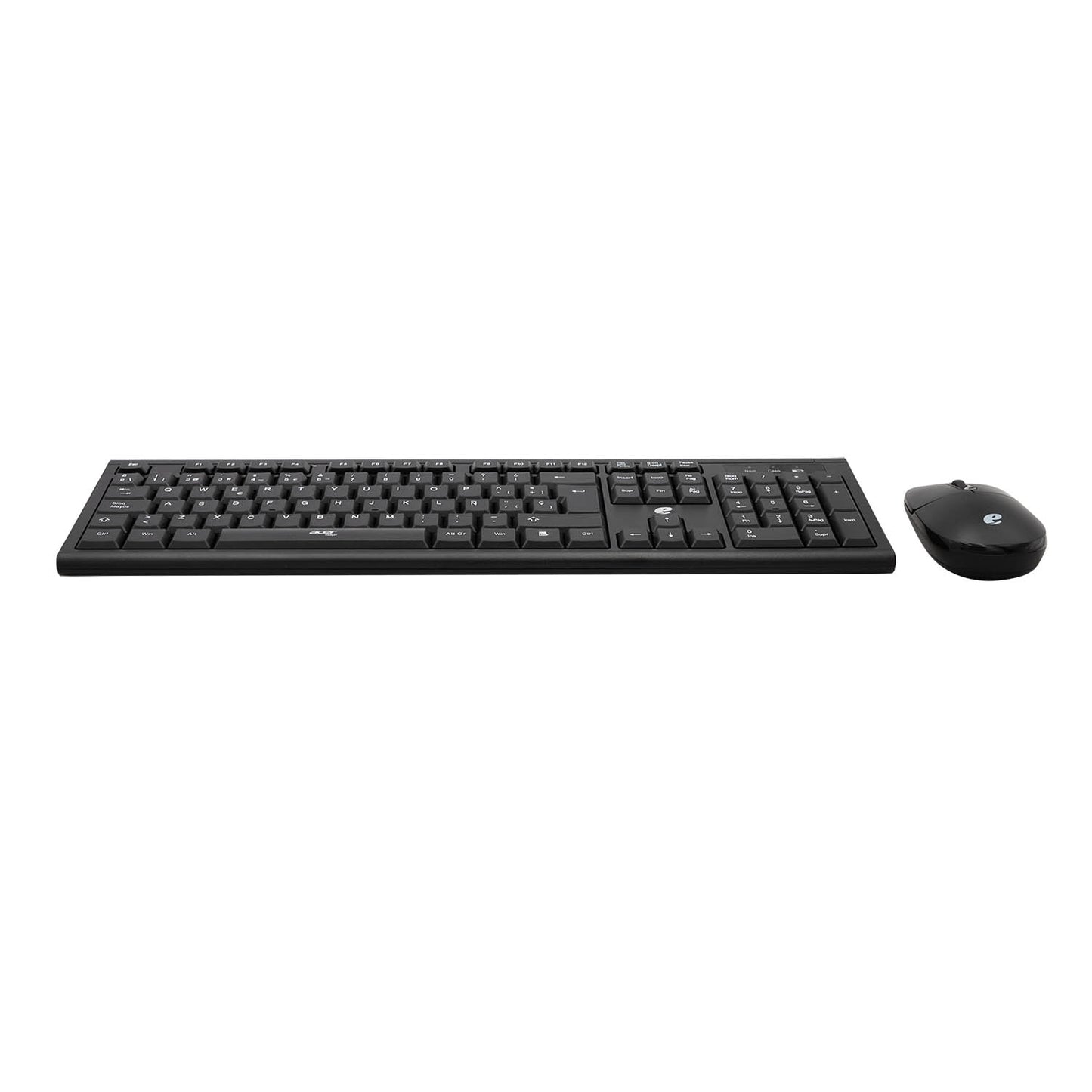 Kit Teclado + Mouse Inalámbrico Acer EKW111 Color Negro