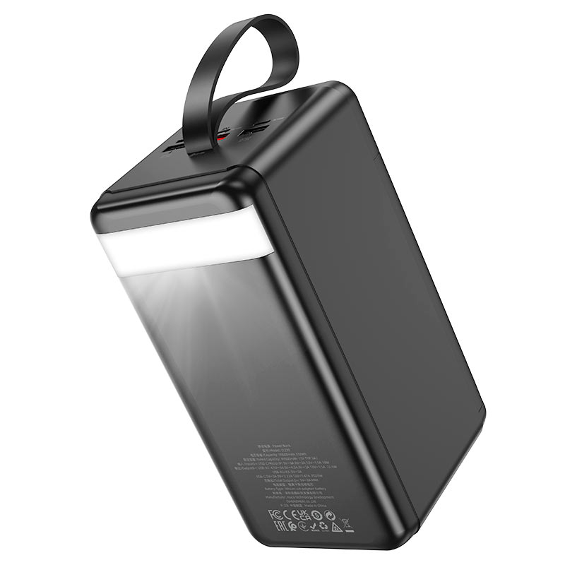 Powerbank Carga Rapida Hoco J123d Element 90000 Mah Negro – imagen 2