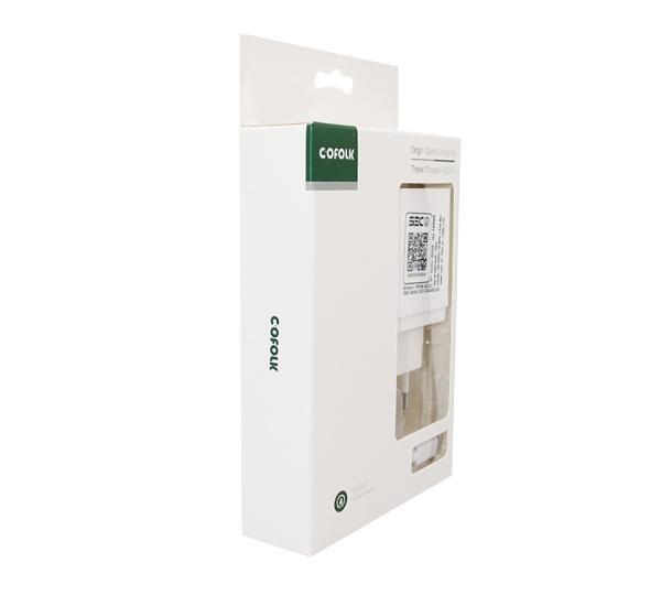 Cargador Carga Rápida Quick Charge 3.0 + Cable Tipo C Cofolk – imagen 3