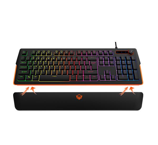 Teclado Gamer Meetion MT-K9520 Rgb Español Negro – imagen 6