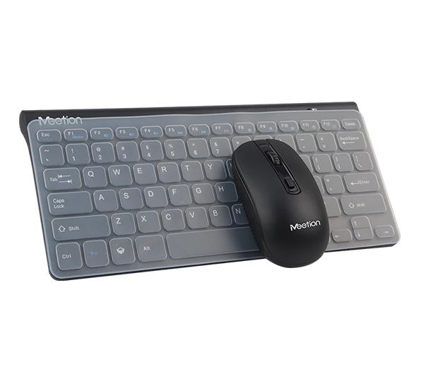Kit Teclado + Mouse Inalámbrico Meetion Mini Mt-4000 Español Negro – imagen 7