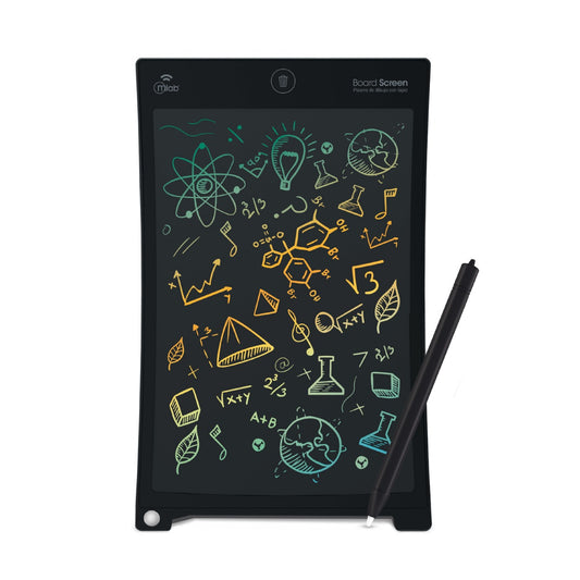Pizarra Tablet Magica Infantil Niño Microlab Lcd 10 Pulgadas Con Lapiz Negro