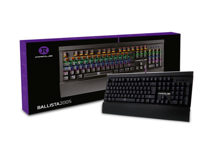 Teclado Gamer Mecanico Primus Ballista 200S Rgb Red Switch Negro – imagen 3