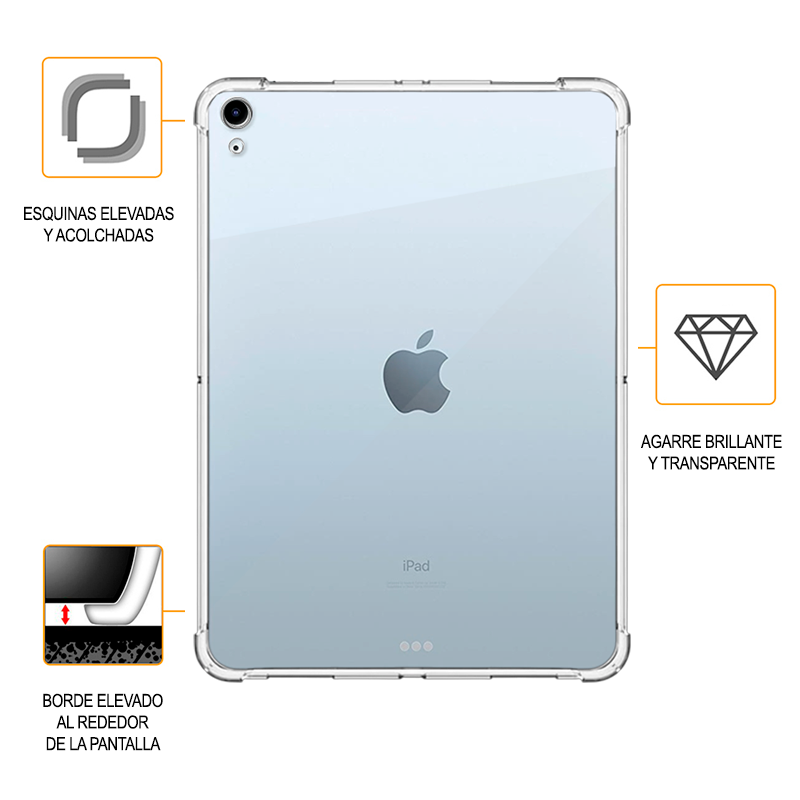 Carcasa Transparente Para Ipad 10.9 2022 – imagen 2